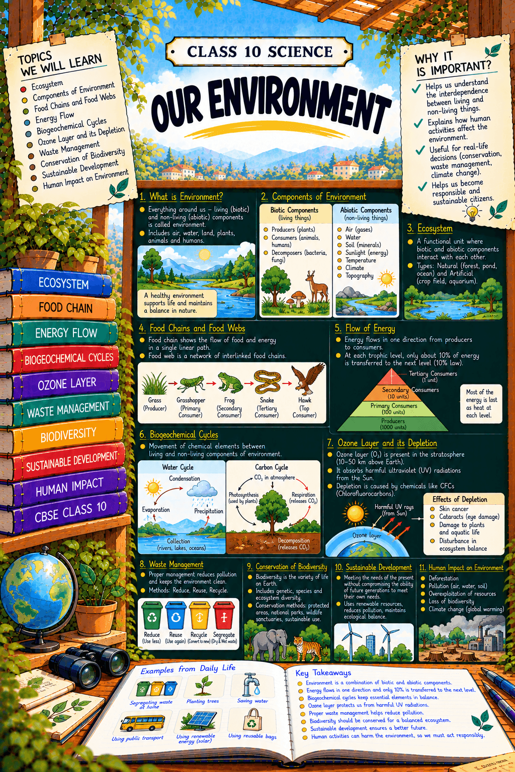 Class 10 Science - Our Environment