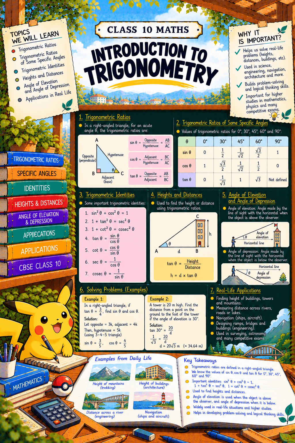 Class 10 Maths - Introduction to Trigonometry
