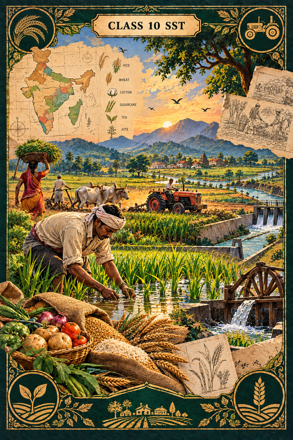 Class 10 SST - Agriculture