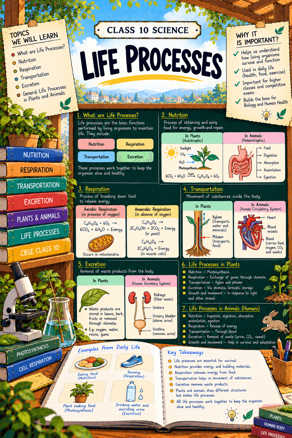 Class 10 Science - Life Processes