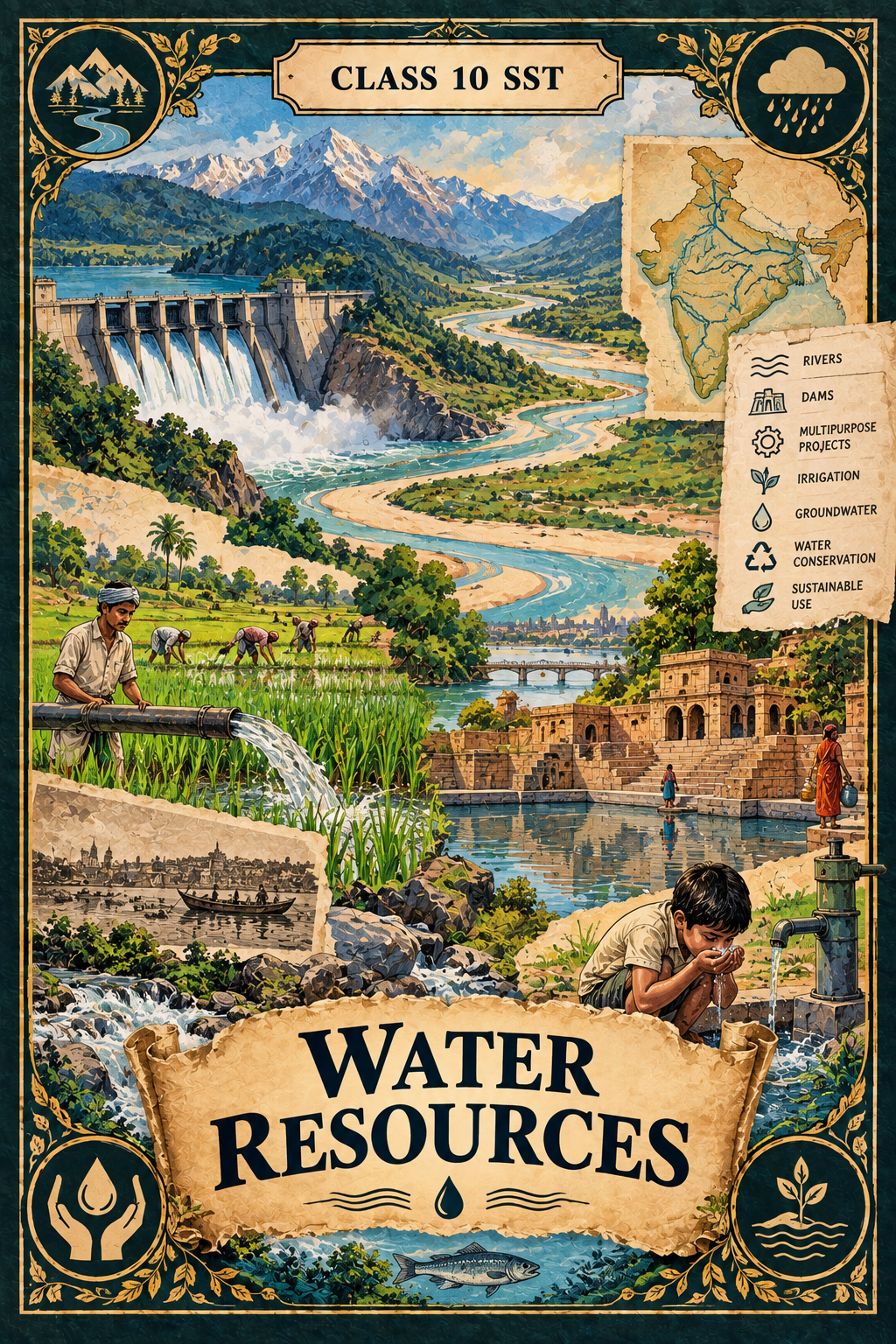 Class 10 SST - Water Resources