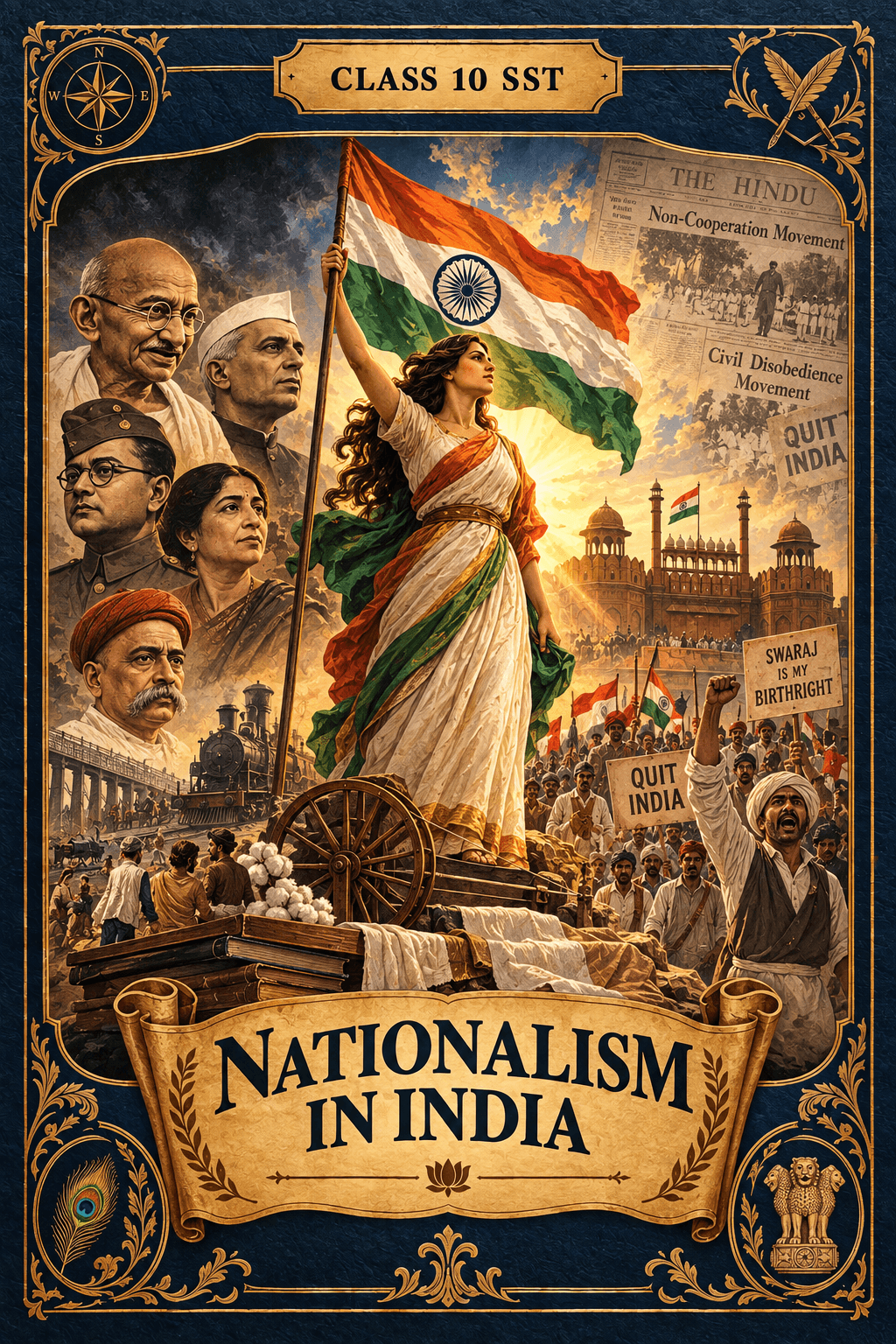 Class 10 SST - Nationalism in India