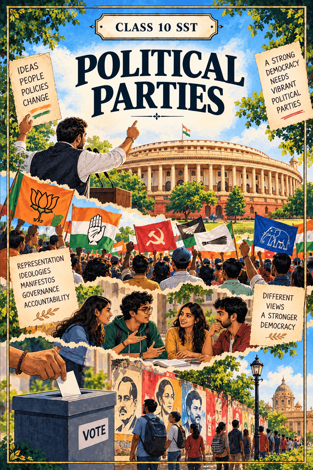 Class 10 SST - Political Parties
